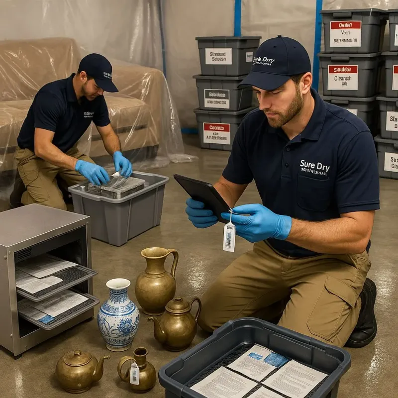 Content Protection and Restoration process in Sigourney, IA