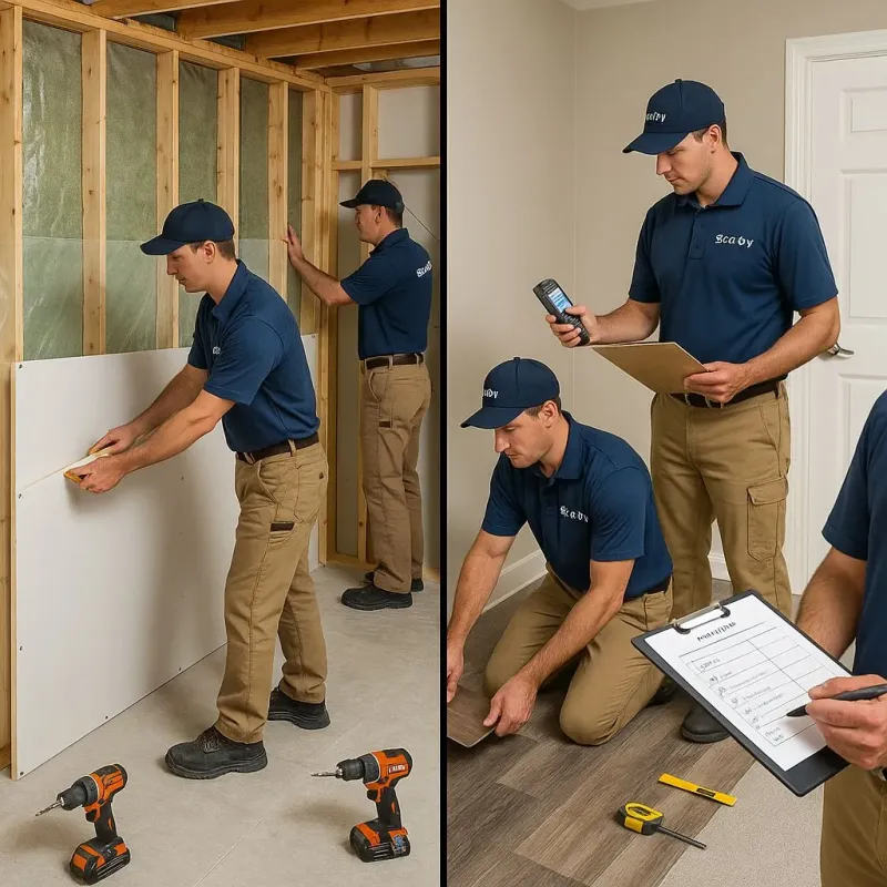 Repairs and Reconstruction process in Sigourney, IA