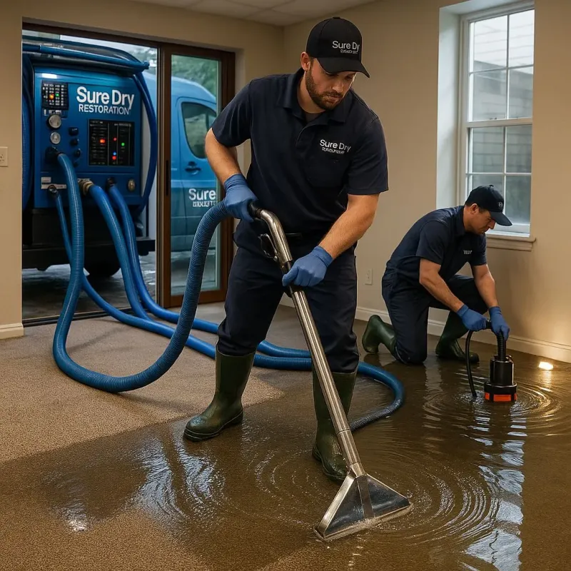 Water Extraction and Removal process in Sigourney, IA